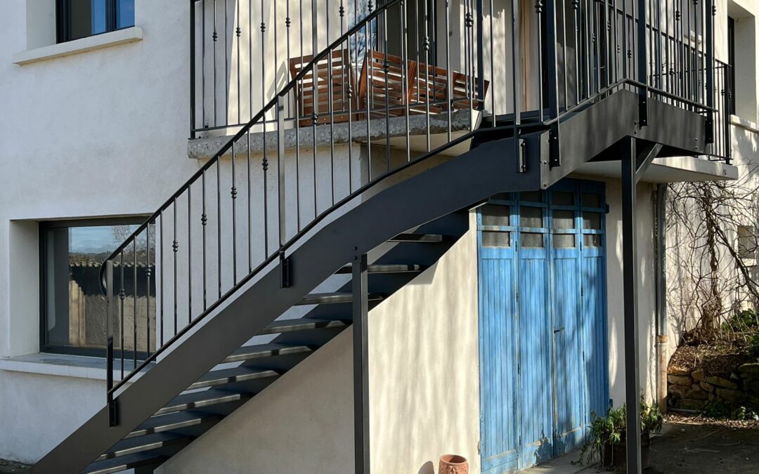 Escalier – Rochetaillée sur Saône (69) – 4