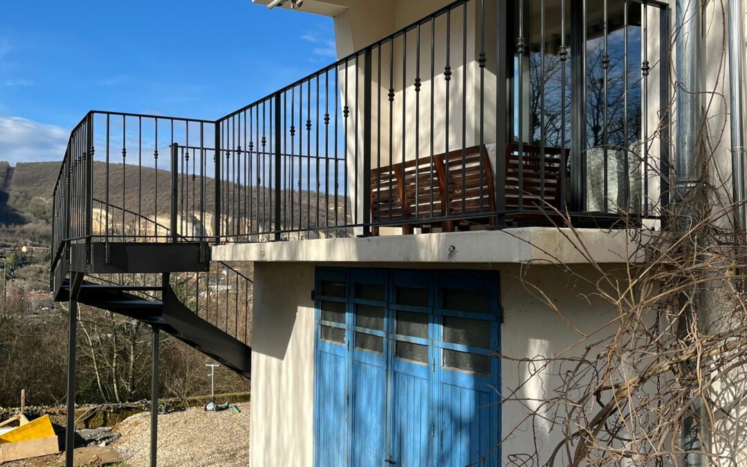 Escalier – Rochetaillée sur Saône (69) – 2