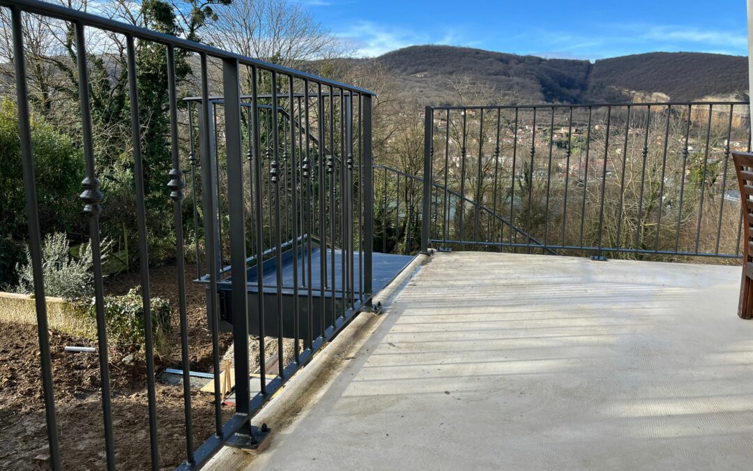 Escalier – Rochetaillée sur Saône (69) – 1
