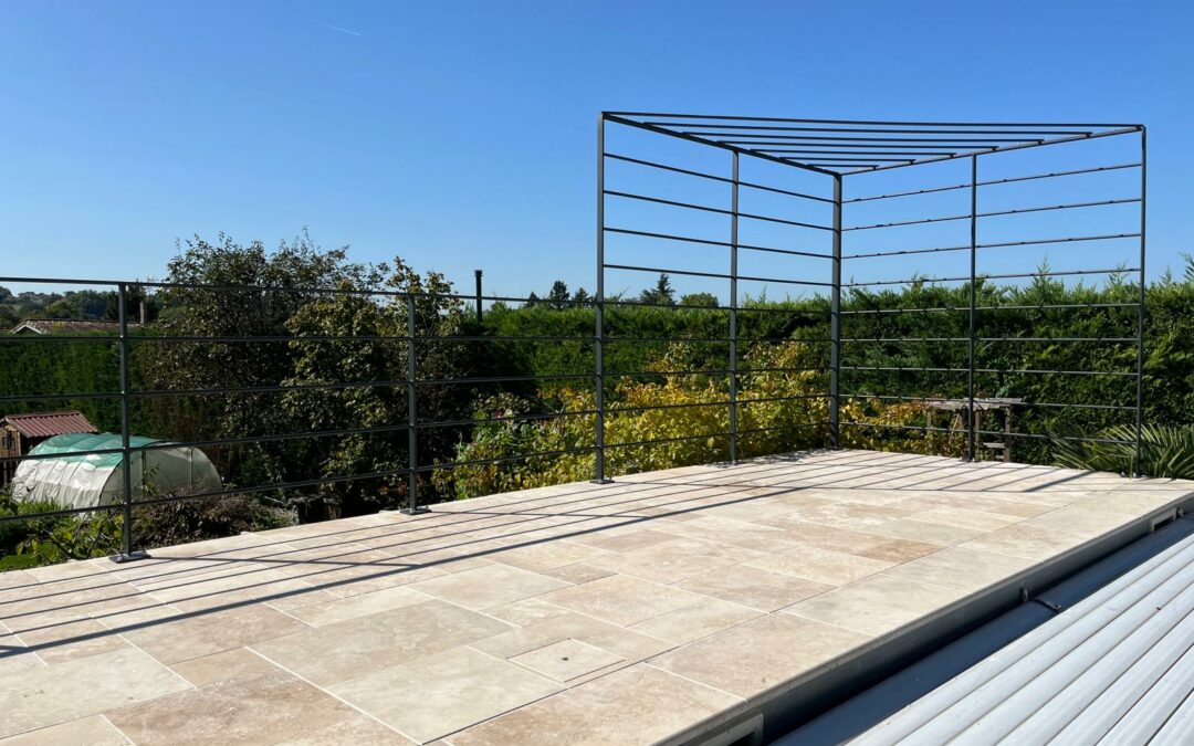 Garde-corps terrasse – trévoux (01) – 3