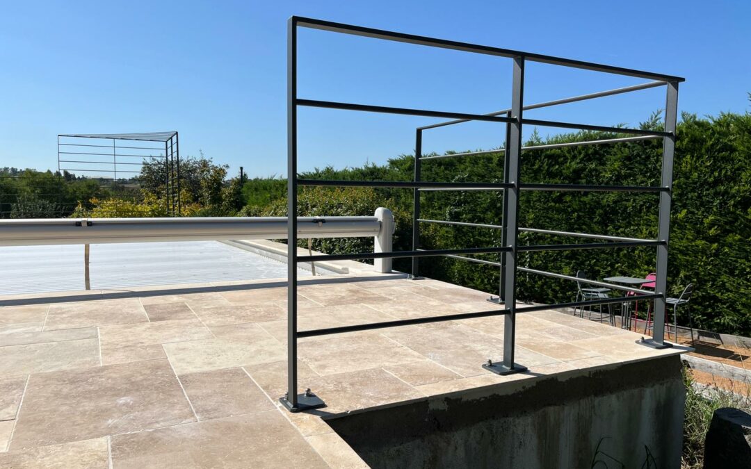 Garde-corps terrasse – trévoux (01) – 2