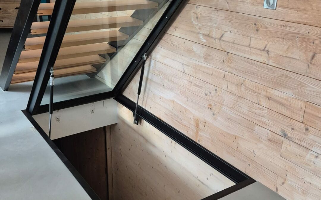 Trappe vitré sur verrin Chatillon sur Chalaronne (01) – 2